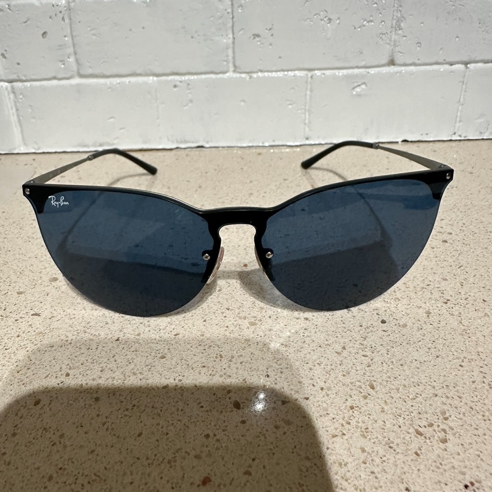 Authentic Ray Bans Dark Blue tint